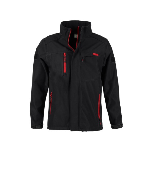 Siyah Softshell İş Montu