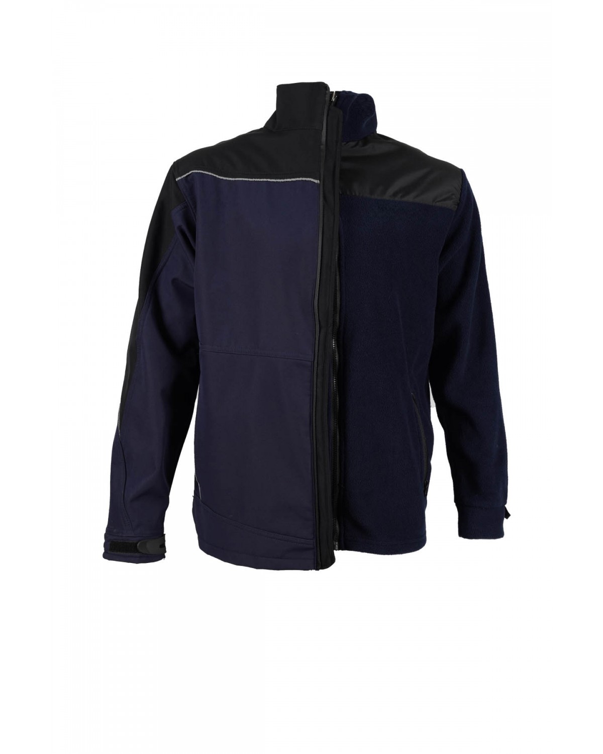 Lacivert Softshell İş Montu