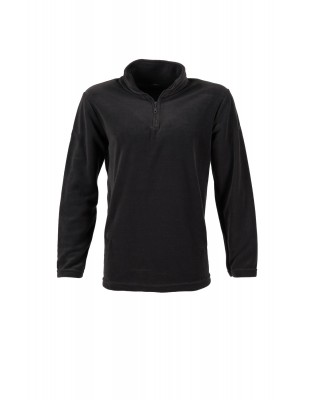 Siyah Polar Sweatshirt