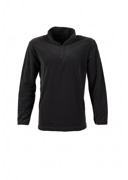 Siyah Polar Sweatshirt