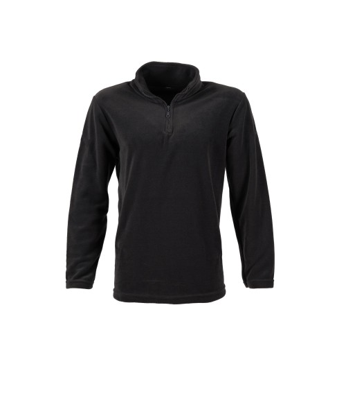 Siyah Polar Sweatshirt