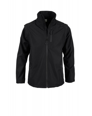 Siyah Softshell İş Montu