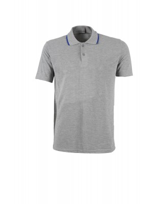 Polo Yaka Gri İş Tişörtü