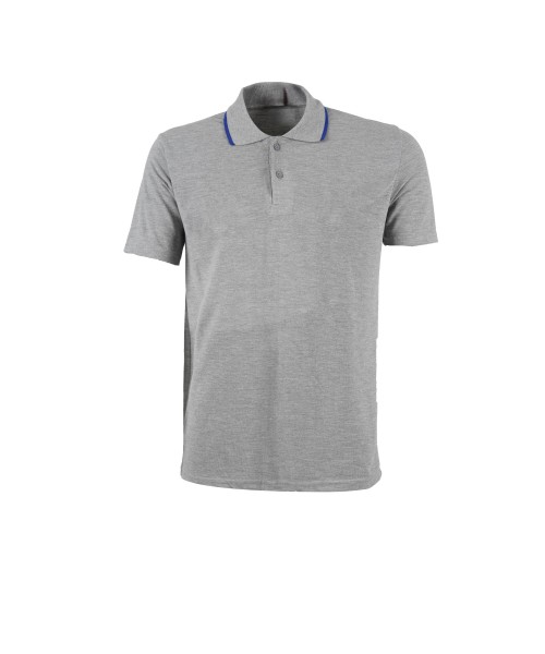 Polo Yaka Gri İş Tişörtü