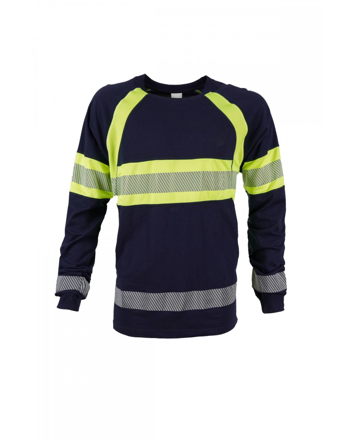 Reflektörlü Lacivert Sweatshirt